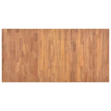 Dining Table 180x90x74 cm Solid Oak Wood - 45-Degree Angle