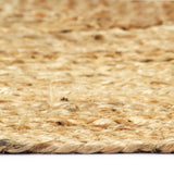 Handmade Rug Jute Natural 120x180 cm