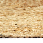 Handmade Rug Jute Natural 120x180 cm