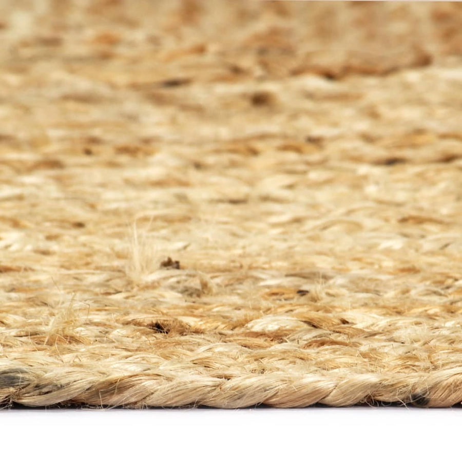 Handmade Rug Jute Natural 120x180 cm
