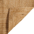 Handmade Rug Jute Natural 160x230 cm