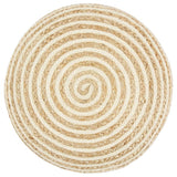 Handmade Pouffe 45x30 cm Jute