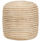 Handmade Pouffe 40x45 cm Jute