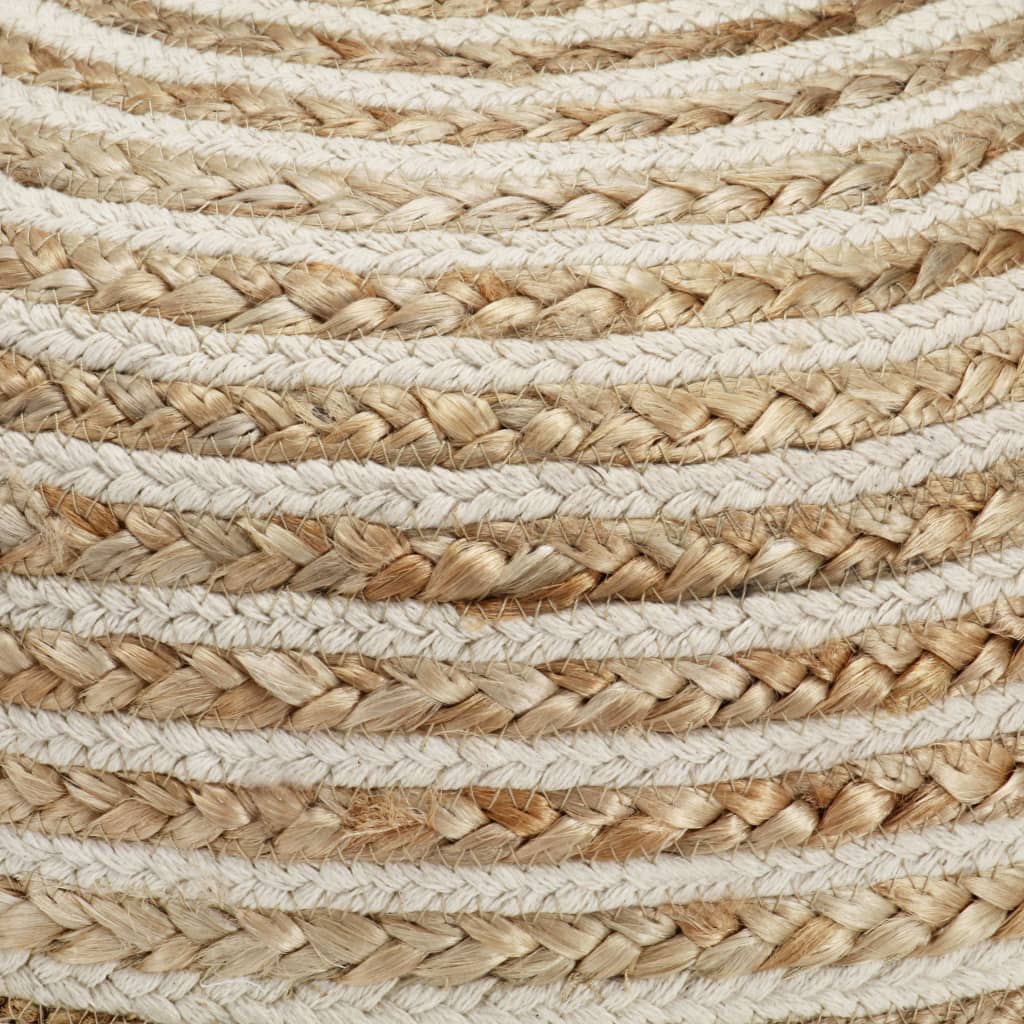 Handmade Pouffe 40x45 cm Jute