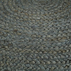 Handmade Pouffe Olive Green 45x30 cm Jute