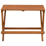 4 Piece Outdoor Dining Set for Children Solid Eucalyptus Wood