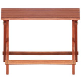 4 Piece Outdoor Dining Set for Children Solid Eucalyptus Wood - 45-Degree Angle