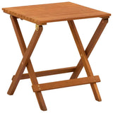 3 Piece Bistro Set for Children Solid Eucalyptus Wood - Side View