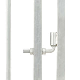 Outdoor Dog Kennel 100x100x100 cm - 45-Degree Angle