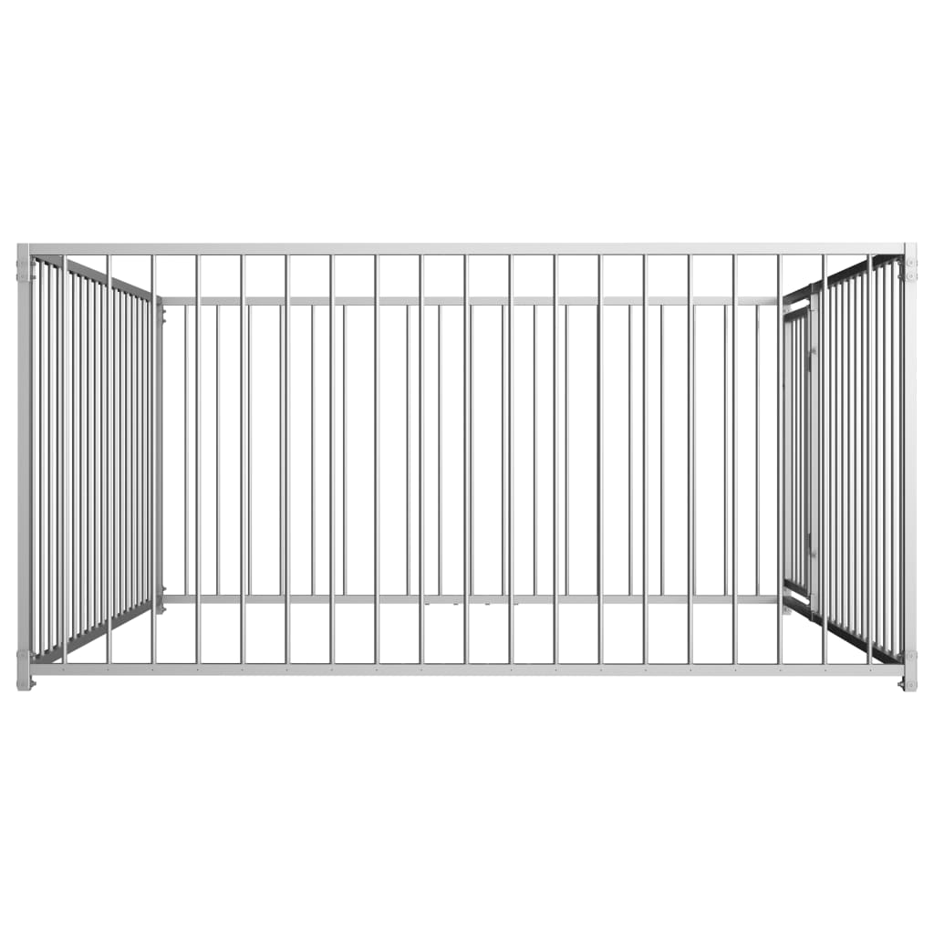 Outdoor Dog Kennel 200x200x100 cm