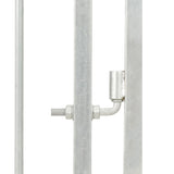 Outdoor Dog Kennel 200x200x100 cm - 45-Degree Angle