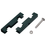 Garden U Mat Connector 10 Sets Green - Top-Down View