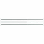 Adjustable Security Window Bars 3 pcs 710-1200 mm