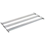 Adjustable Security Window Bars 3 pcs 710-1200 mm - Front View