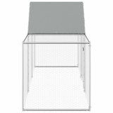 Chicken Coop 3x1x1.5 m Galvanised Steel
