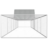 Chicken Coop 14x2x2 m Galvanised Steel - Side View