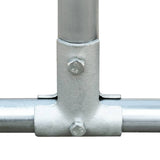 Chicken Coop 14x2x2 m Galvanised Steel - Rear View