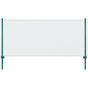 Wire Mesh Fence with Posts Steel 25x0.5 m Green