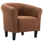 Armchair Brown Fabric