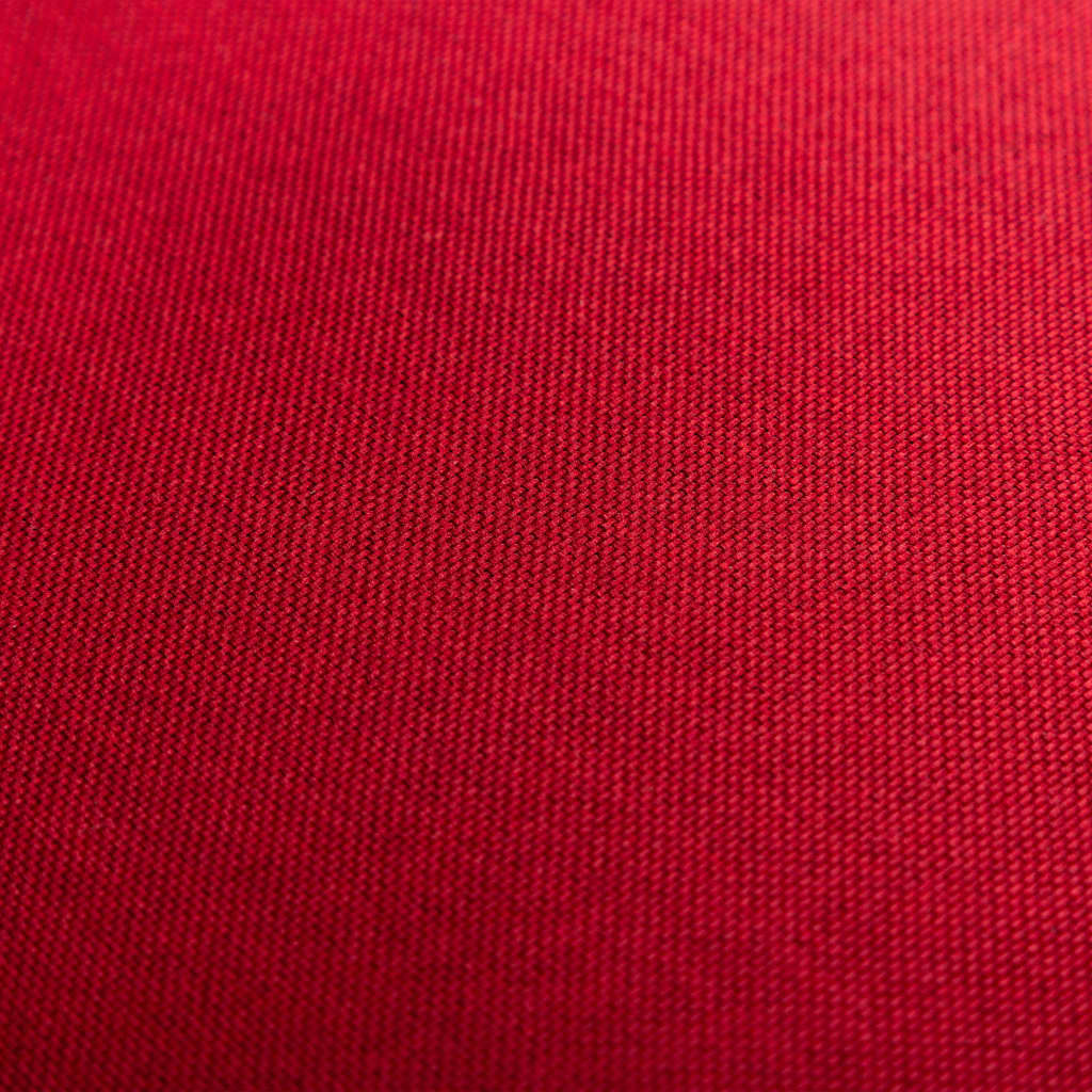 2 Piece Armchair and Stool Set Wine Red Fabric