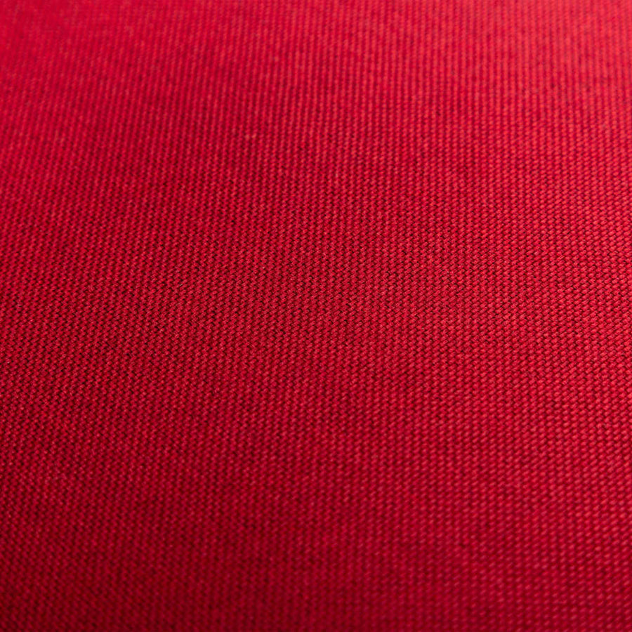 2 Piece Armchair and Stool Set Wine Red Fabric
