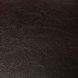 Tub Chair Brown Faux Leather