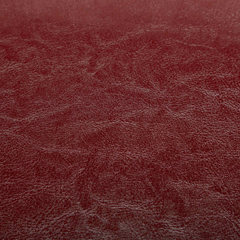 Tub Chair Wine Red Faux Leather