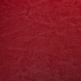 Tub Chair Red Faux Leather