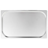 Gastronorm Containers 4 pcs GN 1/1 20 mm Stainless Steel