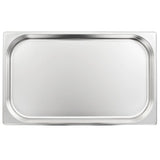 Gastronorm Containers 4 pcs GN 1/1 40 mm Stainless Steel