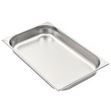 Gastronorm Containers 4 pcs GN 1/1 65 mm Stainless Steel - Top-Down View