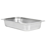 Gastronorm Containers 4 pcs GN 1/1 100 mm Stainless Steel - Side View