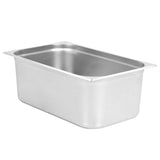 Gastronorm Containers 2 pcs GN 1/1 200 mm Stainless Steel - Side View