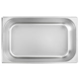 Gastronorm Containers 2 pcs GN 1/1 200 mm Stainless Steel - 45-Degree Angle