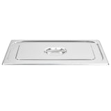 Lids for GN 1/1 Pan 2 pcs Stainless Steel - Side View