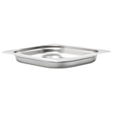 Gastronorm Containers 8 pcs GN 1/2 40 mm Stainless Steel - Side View