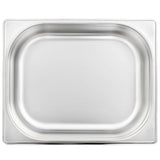 Gastronorm Containers 4 pcs GN 1/2 65 mm Stainless Steel - 45-Degree Angle