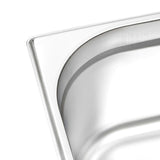 Gastronorm Containers 2 pcs GN 1/2 150 mm Stainless Steel