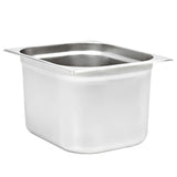 Gastronorm Containers 2 pcs GN 1/2 200 mm Stainless Steel - Side View