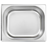Gastronorm Containers 2 pcs GN 1/2 200 mm Stainless Steel - 45-Degree Angle
