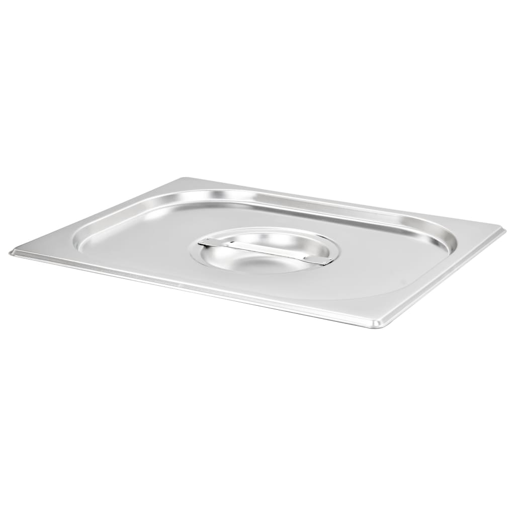 Lids for GN 1/2 Pan 2 pcs Stainless Steel