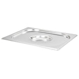 Lids for GN 1/2 Pan 2 pcs Stainless Steel