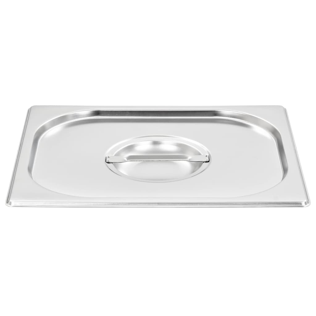 Lids for GN 1/2 Pan 2 pcs Stainless Steel