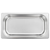 Gastronorm Containers 8 pcs GN 1/3 65 mm Stainless Steel - 45-Degree Angle