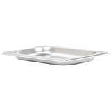 Gastronorm Containers 12 pcs GN 1/4 20 mm Stainless Steel - Side View