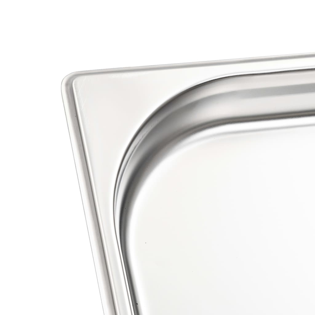 Gastronorm Containers 12 pcs GN 1/4 20 mm Stainless Steel