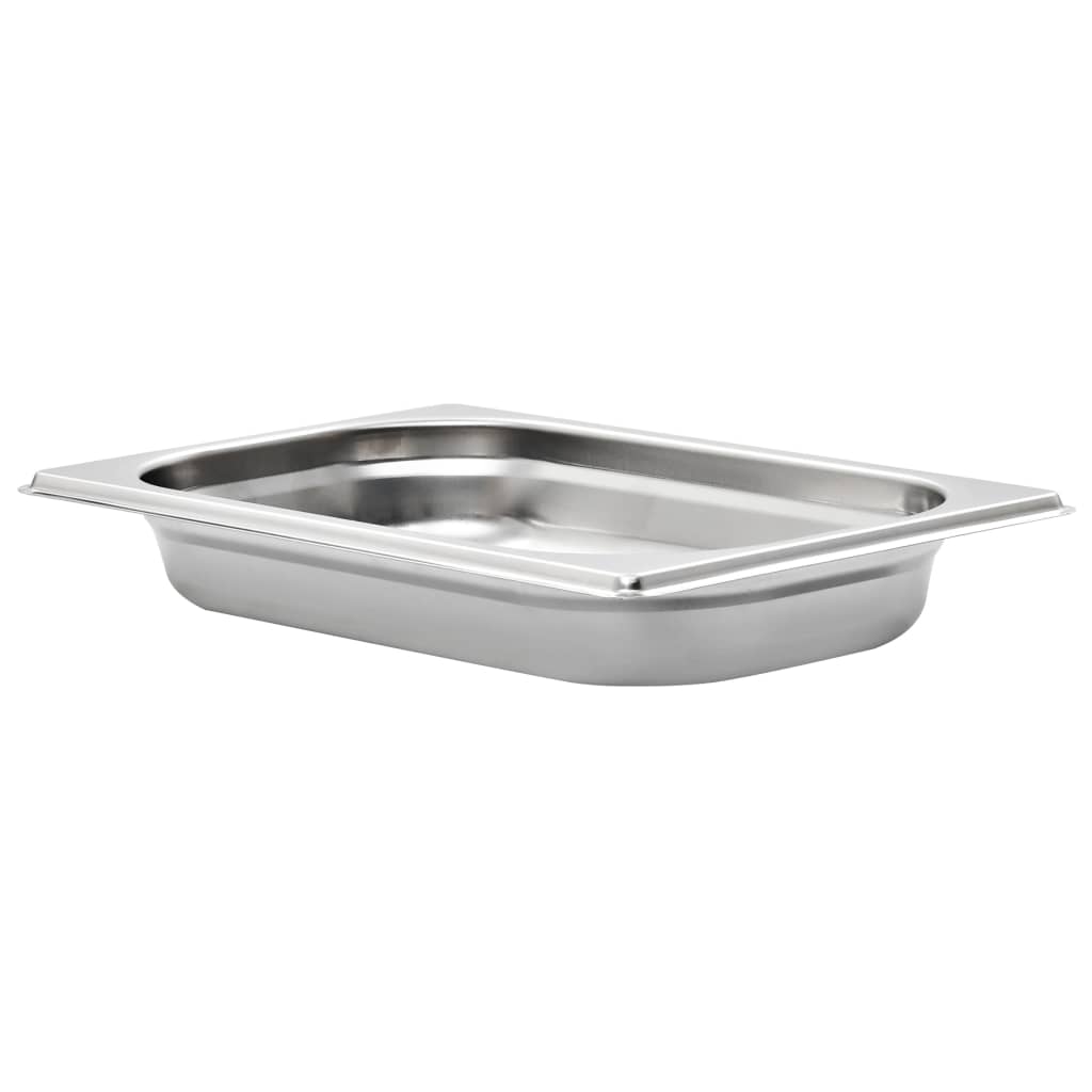 Gastronorm Containers 12 pcs GN 1/4 40 mm Stainless Steel