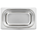 Gastronorm Containers 4 pcs GN 1/4 150 mm Stainless Steel