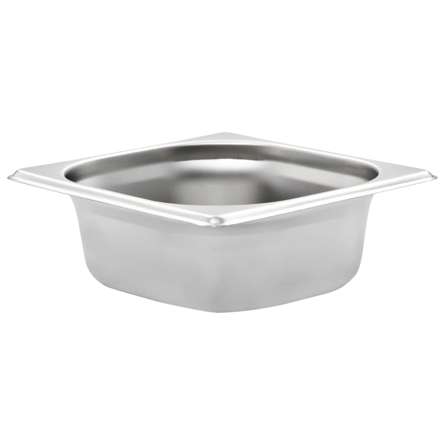 Gastronorm Containers 12 pcs GN 1/6 65 mm Stainless Steel
