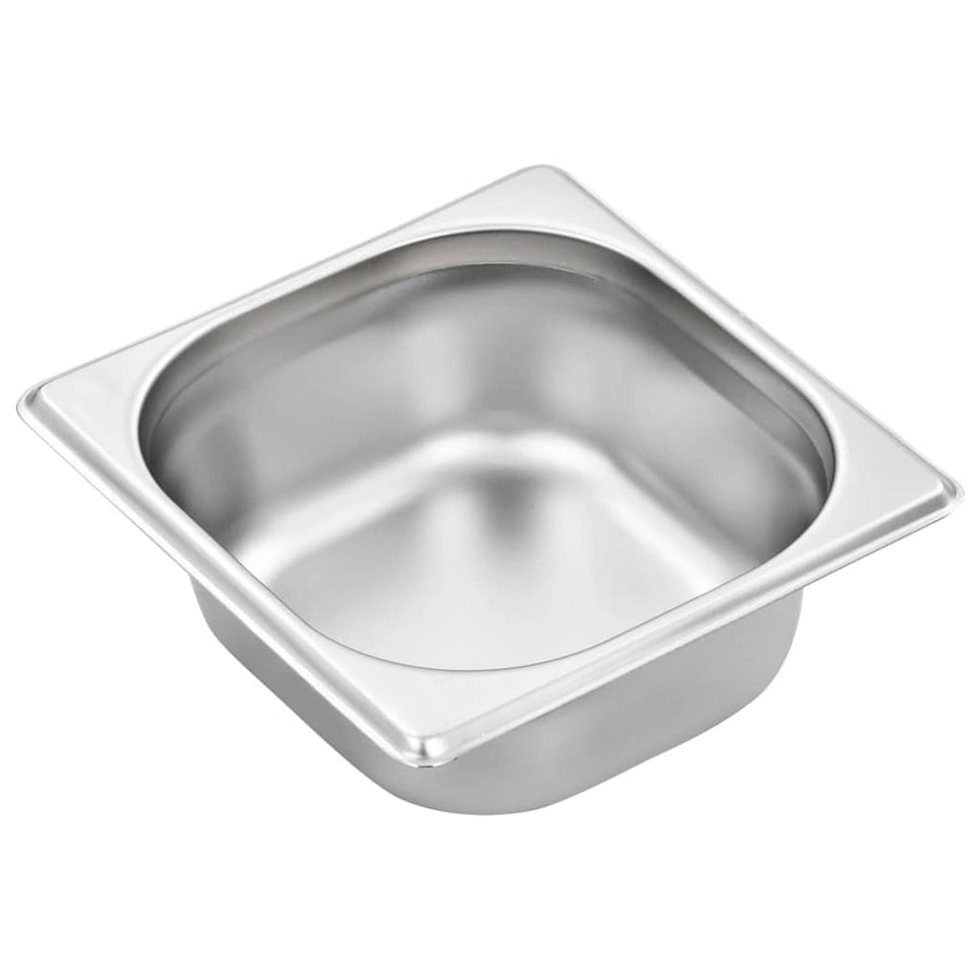 Gastronorm Containers 12 pcs GN 1/6 65 mm Stainless Steel